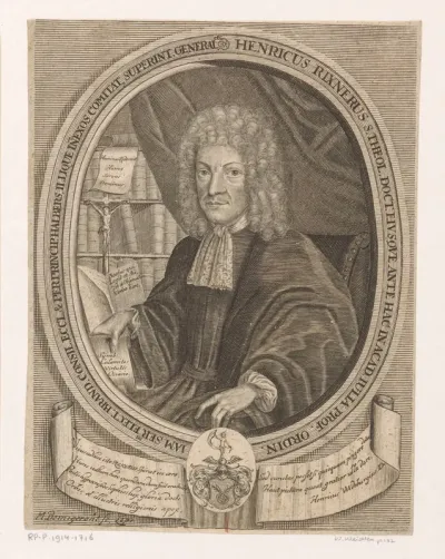 Portret van Heinrich Rixner
