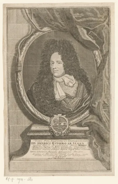 Portret van Heinrich Rüdiger Ilgen