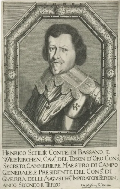Portret van Heinrich Schlick