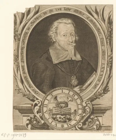 Portret van Heinrich Schütz