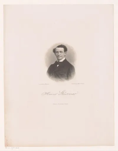 Portret van Heinrich Stürmer