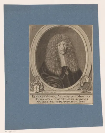 Portret van Heinrich Vollgnad