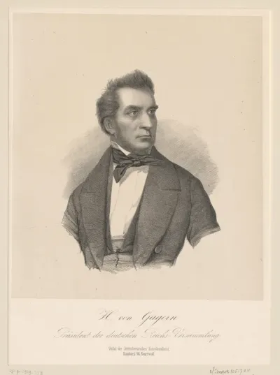 Portret van Heinrich von Gagern