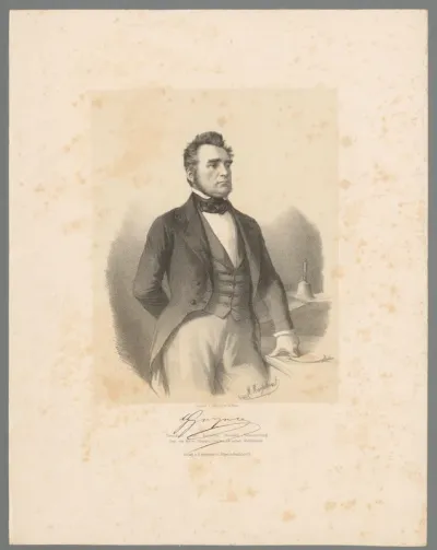Portret van Heinrich von Gagern