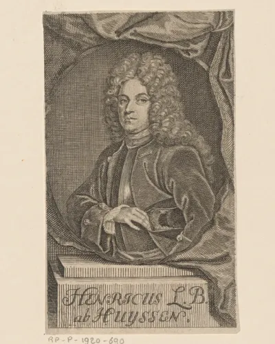Portret van Heinrich von Huyssen