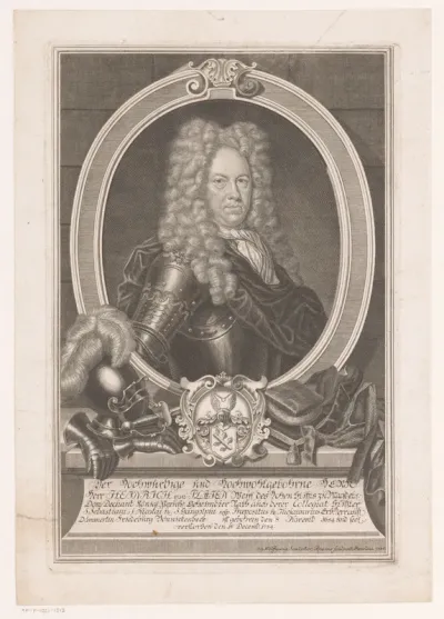 Portret van Heinrich von Platen