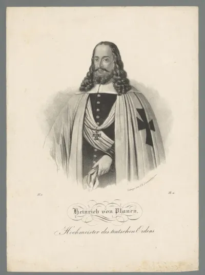 Portret van Heinrich von Plauen