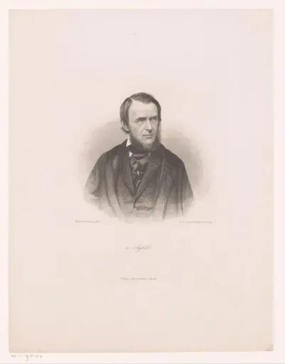 Portret van Heinrich von Sybel