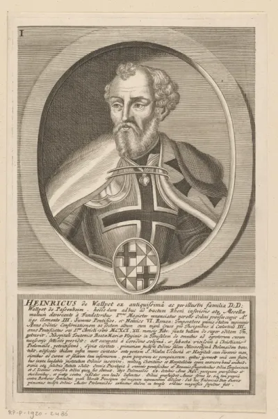 Portret van Heinrich Walpot