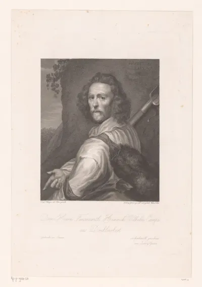 Portret van Heinrich Wilhelm Campe