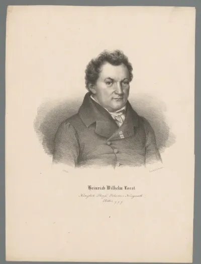 Portret van Heinrich Wilhelm Joest
