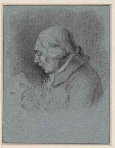 Portret van Heinrich Wilhelm Schweickardt