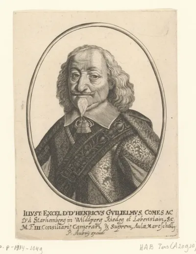 Portret van Heinrich Wilhelm von Starhemberg