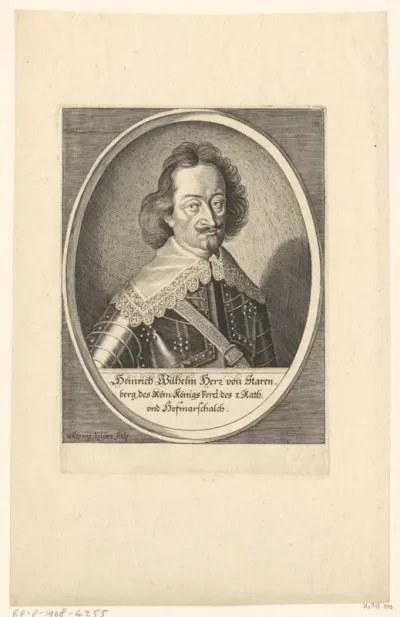 Portret van Heinrich Wilhelm von Starhemberg