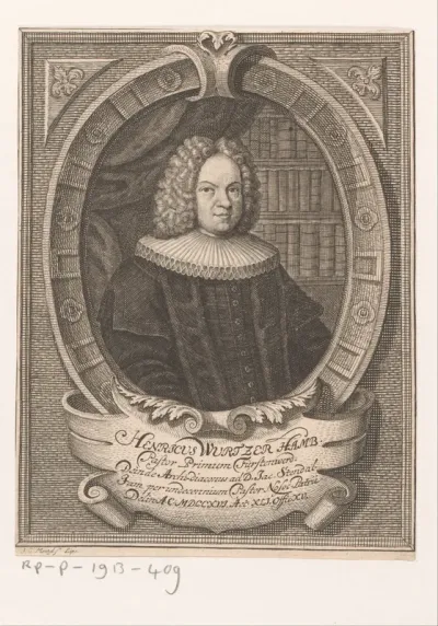 Portret van Heinrich Wurtzer