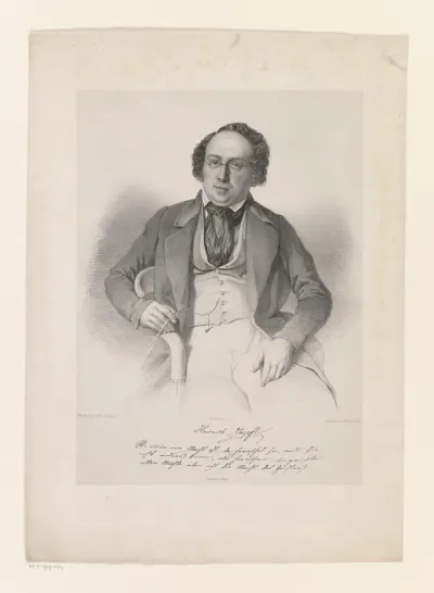 Portret van Heinrich Zöpfl