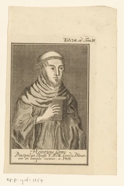 Portret van Heinricus Grove