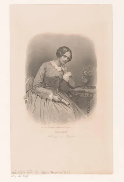 Portret van Helene in Beieren