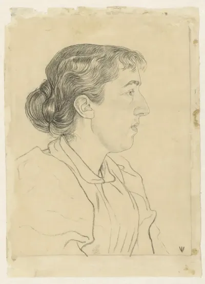 Portret van Helène Lapidoth-Swarth