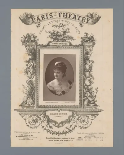 Portret van Hélène Monnier