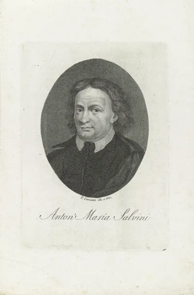 Portret van hellenist Anton Maria Salvini