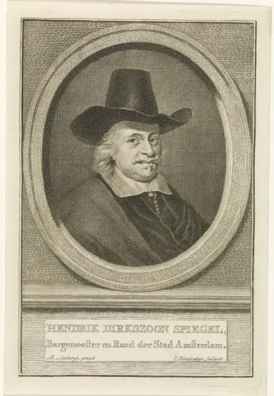 Portret van Hendrick Dircksz. Spiegel