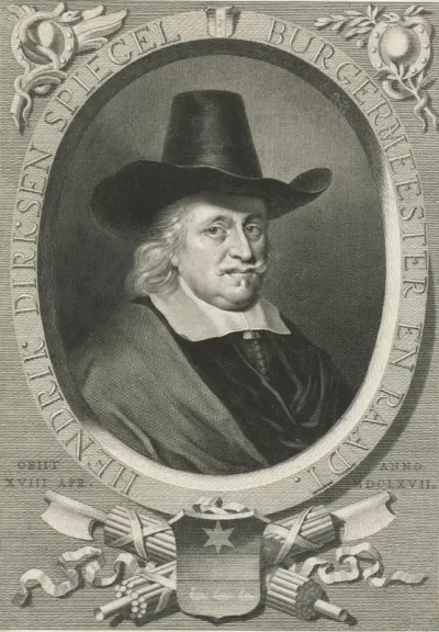 Portret van Hendrick Dircksz. Spiegel
