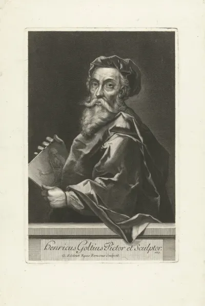 Portret van Hendrick Goltzius