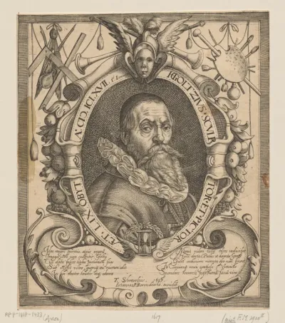 Portret van Hendrick Goltzius