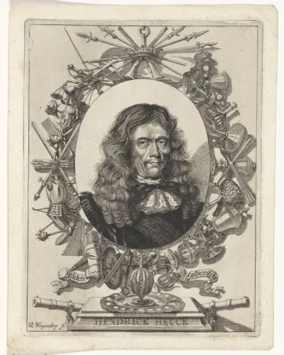 Portret van Hendrick Heuck