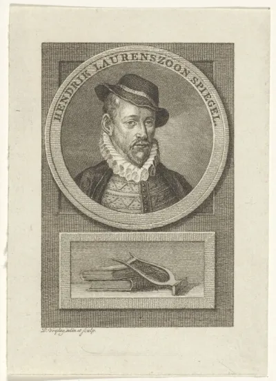 Portret van Hendrick Laurensz. Spiegel