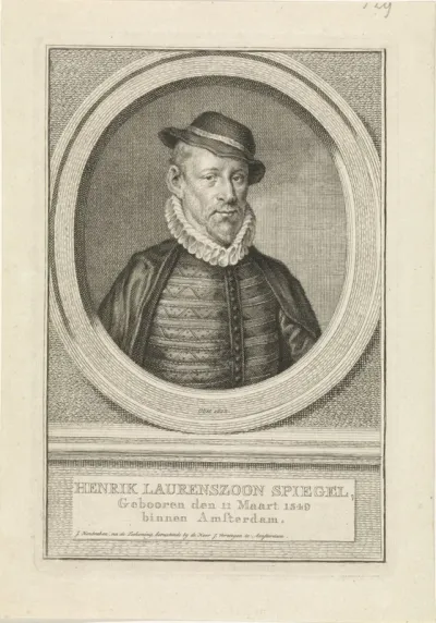 Portret van Hendrick Laurensz. Spieghel