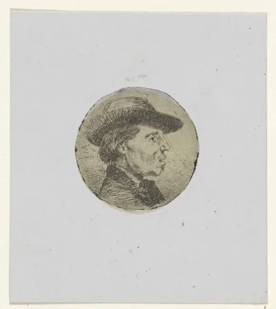 Portret van Hendricus Johannes Scheeres