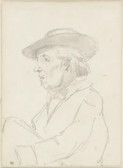 Portret van Hendricus Johannes Scheeres