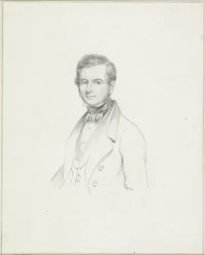 Portret van Hendrik Abraham Klinkhamer