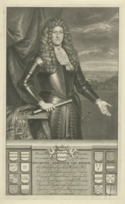 Portret van Hendrik Adriaan van Reede Tot Drakestein