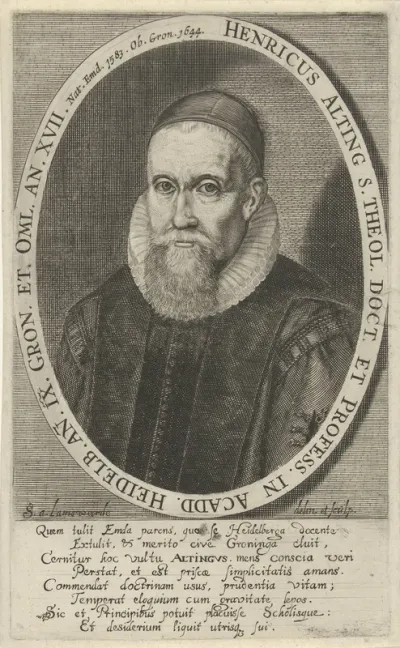 Portret van Hendrik Alting