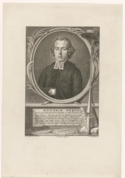 Portret van Hendrik Bergh
