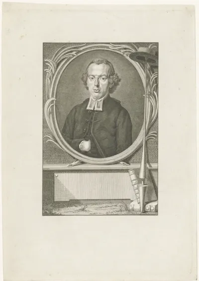 Portret van Hendrik Bergh