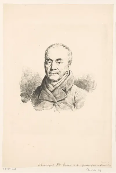 Portret van Hendrik Berkman