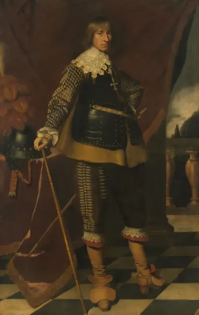 Portret van Hendrik Casimir I (1612-40), graaf van Nassau-Dietz