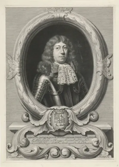 Portret van Hendrik Casimir II, graaf van Nassau-Dietz