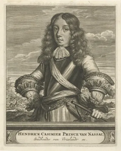 Portret van Hendrik Casimir, Prins van Nassau