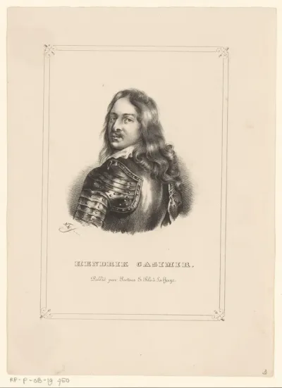 Portret van Hendrik Casimir