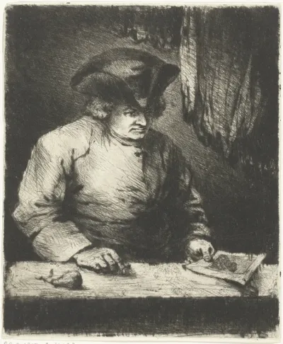 Portret van Hendrik Chalon