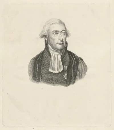 Portret van Hendrik Constantijn Cras