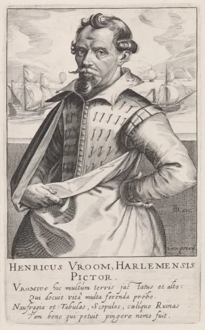 Portret van Hendrik Cornelisz. Vroom