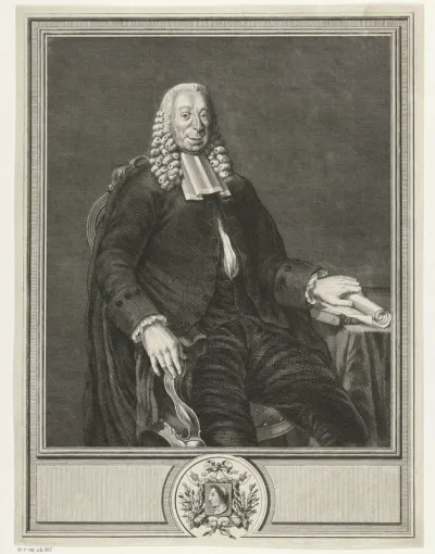 Portret van Hendrik Danielsz. Hooft