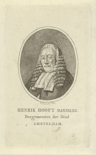 Portret van Hendrik Danielsz. Hooft