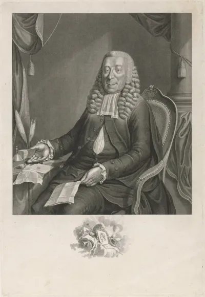 Portret van Hendrik Danielsz. Hooft